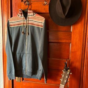 Howler Brothers Shaman full zip hoodie. Small